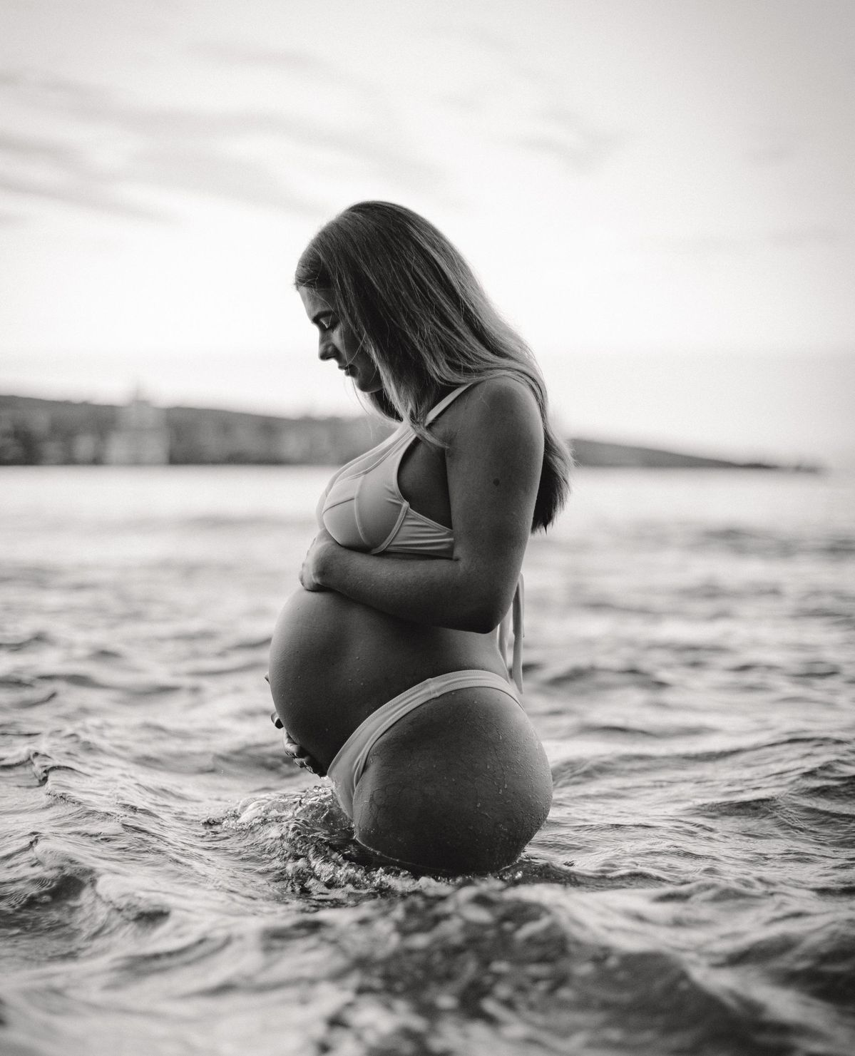 Séance photo grossesse sur la Côte d'Azur